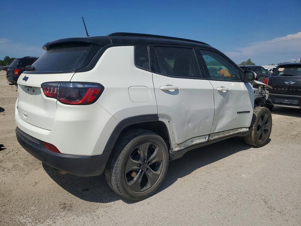 2021 Jeep Compass VIN 3C4NJDBB1MT533265 COPART salvage auction — FRONT END, Mo - Salvage Certificate Of Title, sold $2,750 on 2026-07-23 (photo 3)
