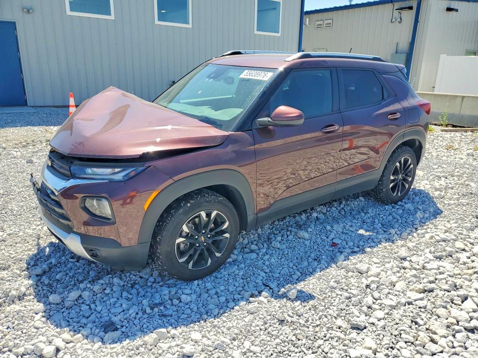 2023 Chevrolet VIN KL79MPSL1PB162758 COPART salvage auction — FRONT END, Oh - Cert Of Title-Salvage, sold $3,450 on 2026-07-07 (photo 1)