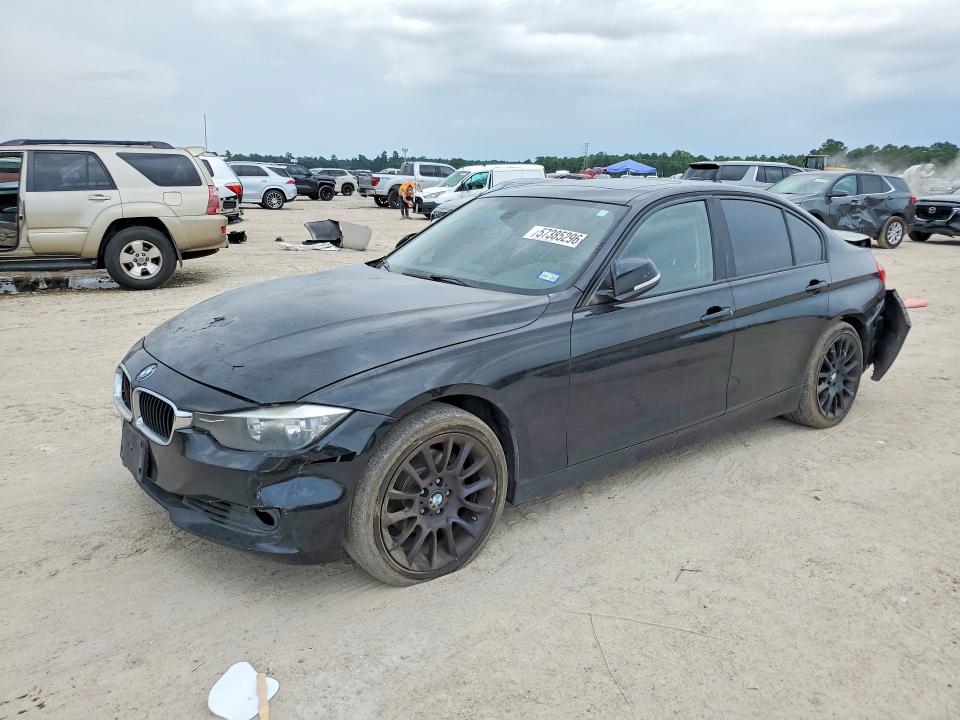 2015 BMW 3er VIN WBA3A5C55FP604851 COPART salvage auction — REAR END, Tx - Salvage Vehicle Title, sold $1,350 on 2026-07-24 (photo 1)