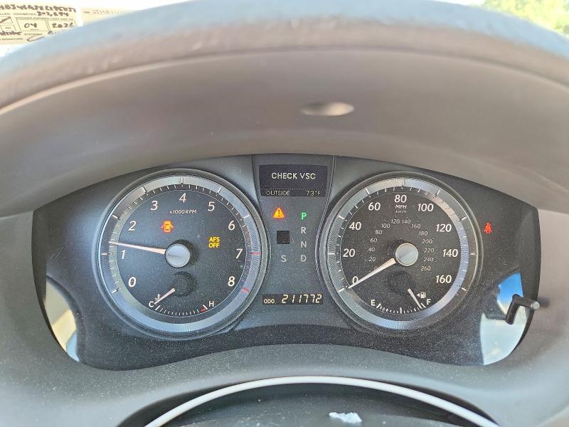 2008 Lexus Es 350 VIN JTHBJ46G882195037 COPART salvage auction — MECHANICAL, Pa - Cert Of Title, sold $975 on 2026-07-09 (photo 9)