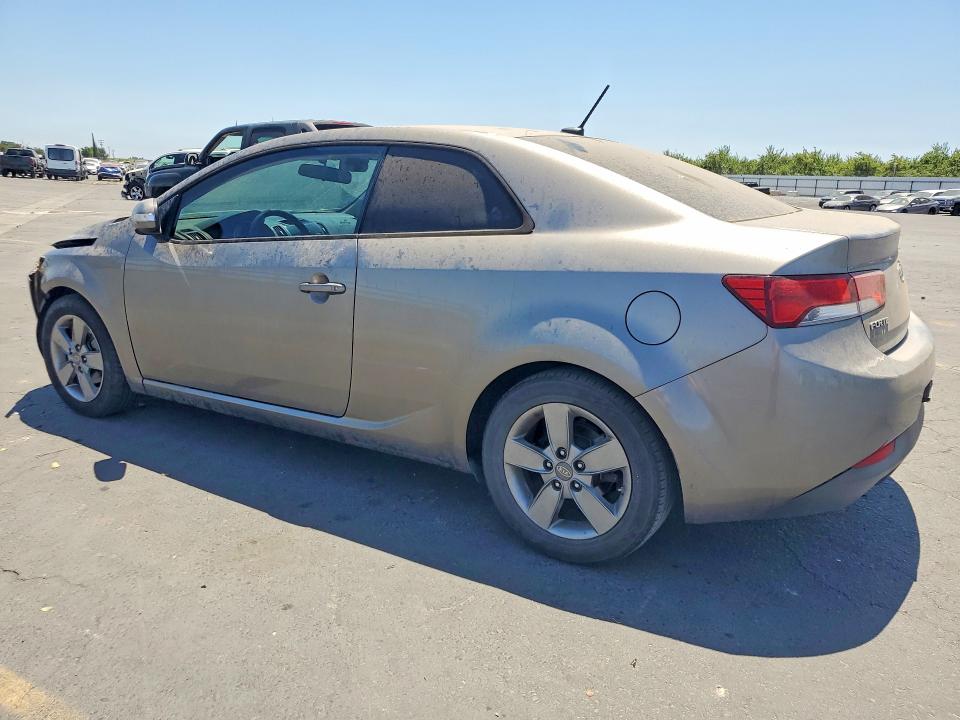 2010 Kia Forte VIN KNAFU6A24A5187679 COPART salvage auction — FRONT END, Ca - Salvage Certificate, sold $275 on 2026-07-13 (photo 2)