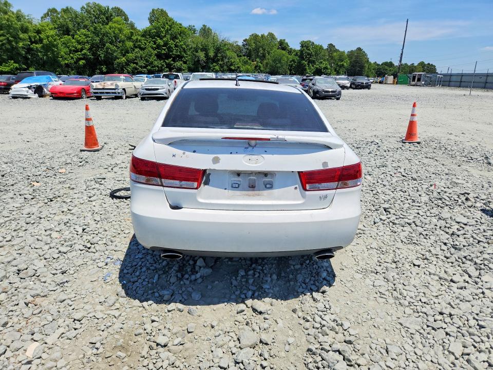 2007 Hyundai Sonata VIN 5NPEU46F97H182226 COPART salvage auction — MECHANICAL, Nc - Salvage Certificate Of Title, sold $400 on 2026-07-22 (photo 6)