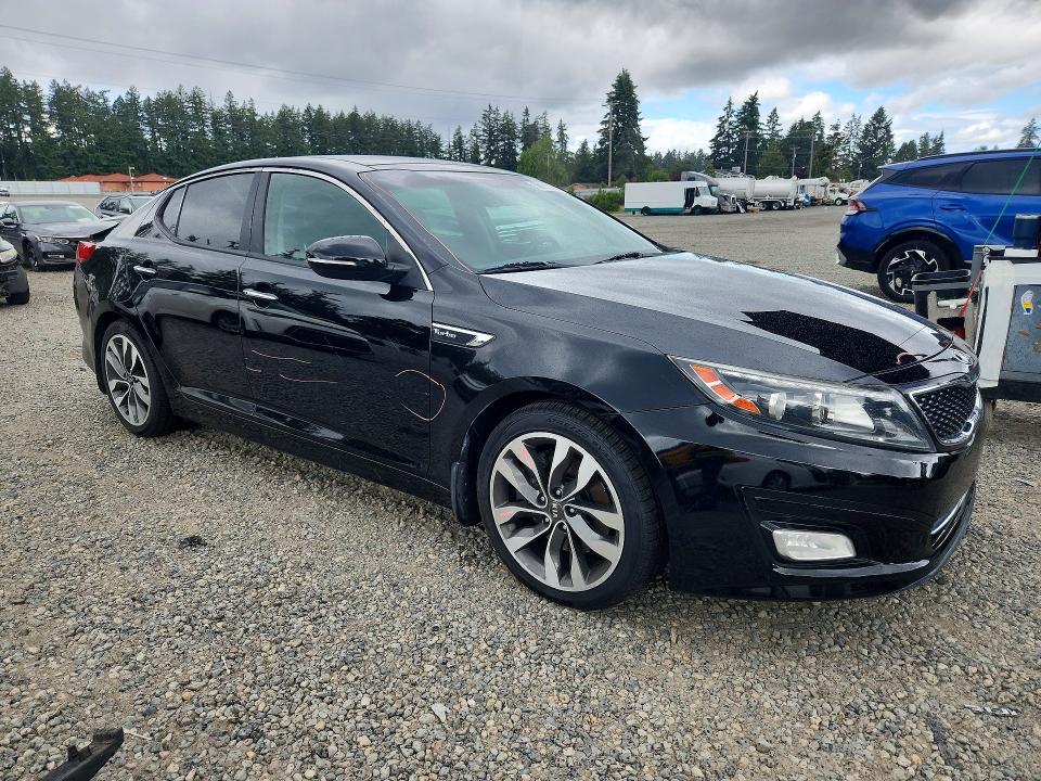 2015 Kia Optima VIN 5XXGR4A60FG485178 COPART salvage auction — REAR END, Wa - Bill Of Sale, sold $125 on 2026-07-24 (photo 4)