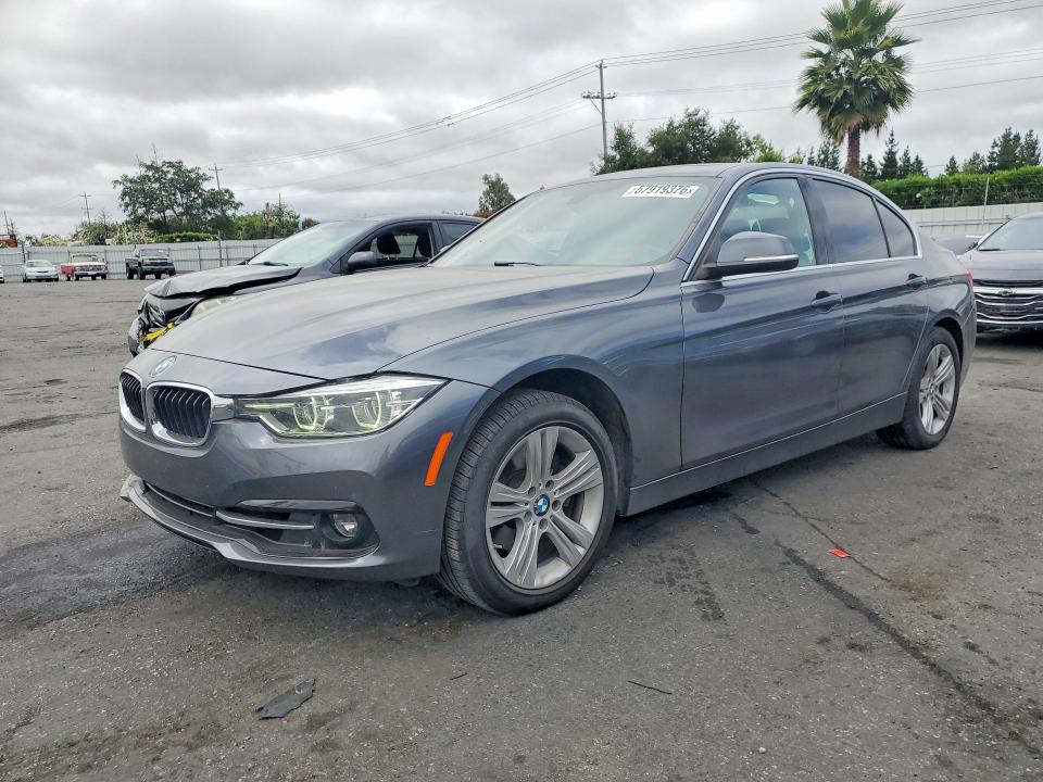 2018 BMW 3er VIN WBA8B9C50JAE22466 COPART salvage auction — MECHANICAL, Ca - Dis/Dlr/Exp App For Dup Clean, sold $3,700 on 2026-07-21 (photo 1)