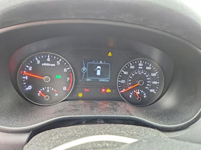 2017 Kia VIN KNDPM3AC0H7132420 COPART salvage auction — FRONT END, Pa - Certificate Of Salvage, sold $2,550 on 2026-07-26 (photo 9)