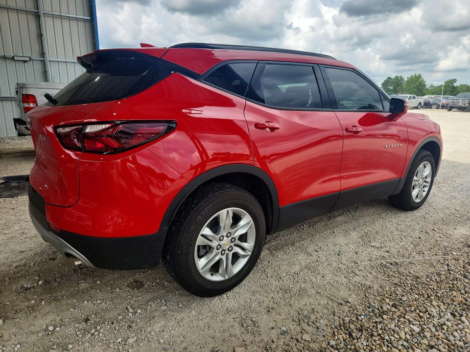 2021 Chevrolet Blazer VIN 3GNKBCR43MS529099 COPART salvage auction — HAIL, MO - CERTIFICATE OF TITLE, sold $11,600 on 2026-07-22 (photo 3)
