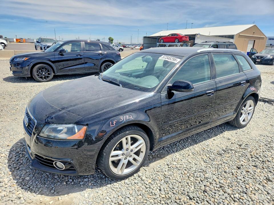 2011 Audi A3 VIN WAUKJAFM2BA059115 COPART salvage auction — REAR END, CO - PUBLIC - SALVAGE TITLE, sold $1,100 on 2026-07-09 (photo 1)