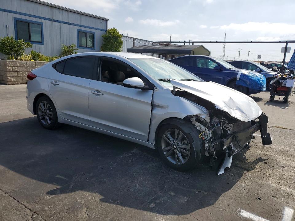 2017 Hyundai VIN 5NPD84LF7HH196552 COPART salvage auction — FRONT END, Ca - Salvage Certificate, sold $725 on 2026-07-22 (photo 4)