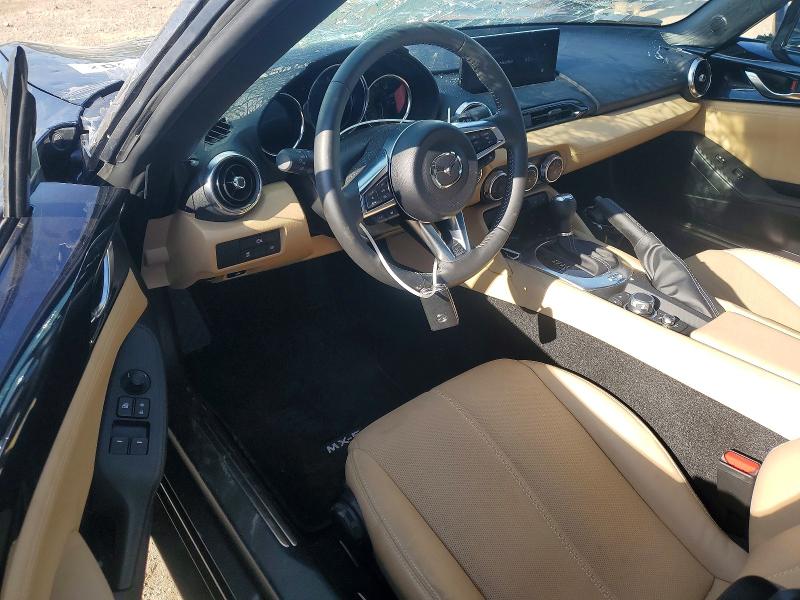 2025 Mazda Mx-5 VIN JM1NDAD70S0652093 COPART salvage auction — HAIL, OH - CERT OF TITLE-SALVAGE, sold $10,400 on 2026-07-09 (photo 8)