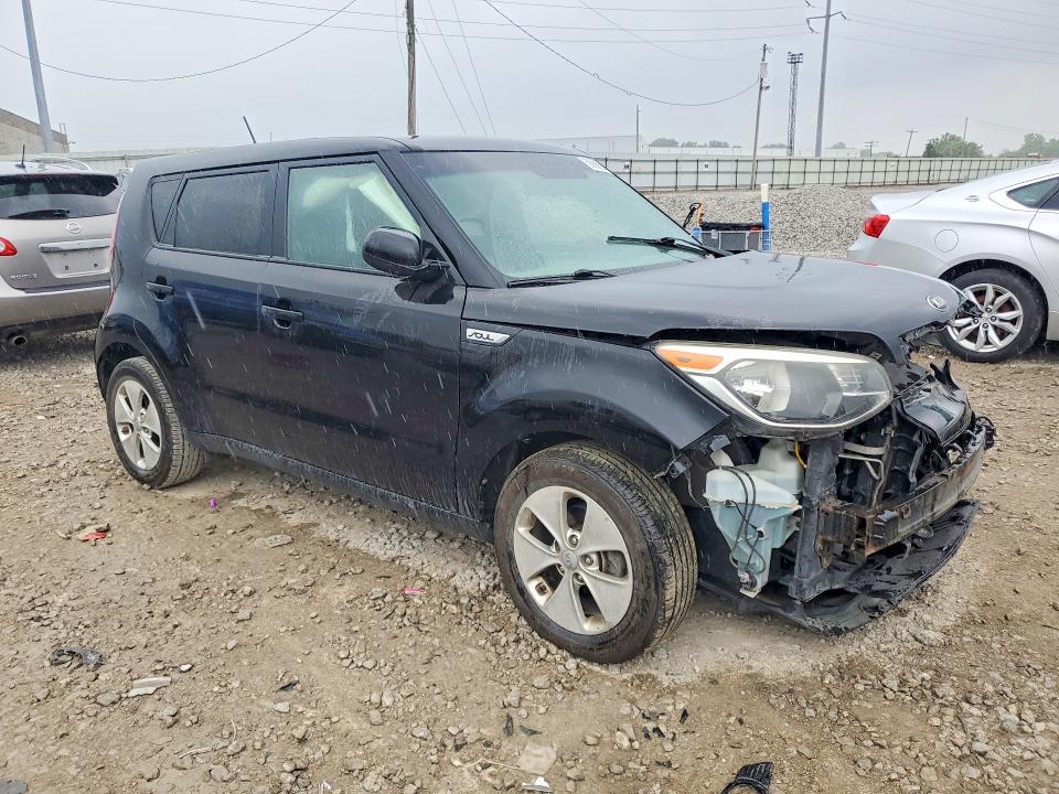 2015 Kia Soul VIN KNDJN2A2XF7784298 COPART salvage auction — FRONT END, Oh - Cert Of Title-Salvage, sold $150 on 2026-07-28 (photo 4)