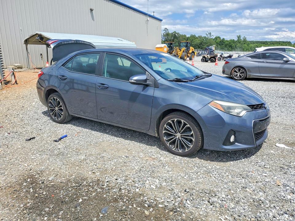 2016 Toyota Corolla VIN 5YFBURHE5GP464239 COPART salvage auction — REAR END, Sc - Cert Of Title-Salvage, sold $3,850 on 2026-07-27 (photo 4)