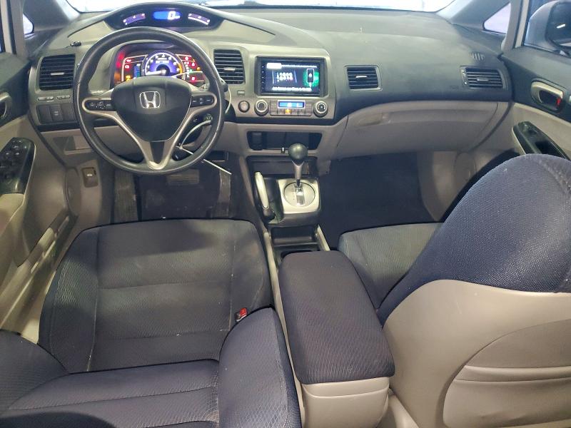 2010 Honda Civic hybrid VIN JHMFA3F22AS007411 COPART salvage auction — MECHANICAL, Fl - Cert Of Title Slvg Rebuildable, sold $400 on 2026-07-13 (photo 8)