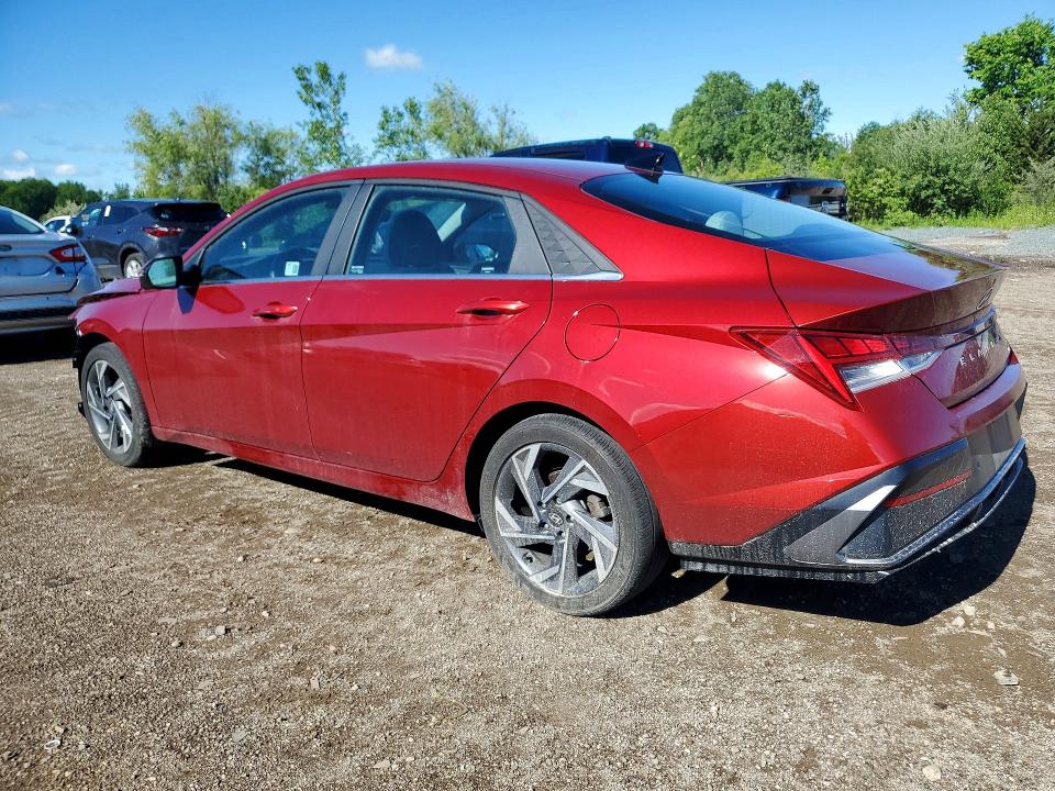 2024 Hyundai Elantra VIN KMHLP4DG3RU779631 COPART salvage auction — FRONT END, Oh - Certificate Of Title, sold $900 on 2026-07-20 (photo 2)