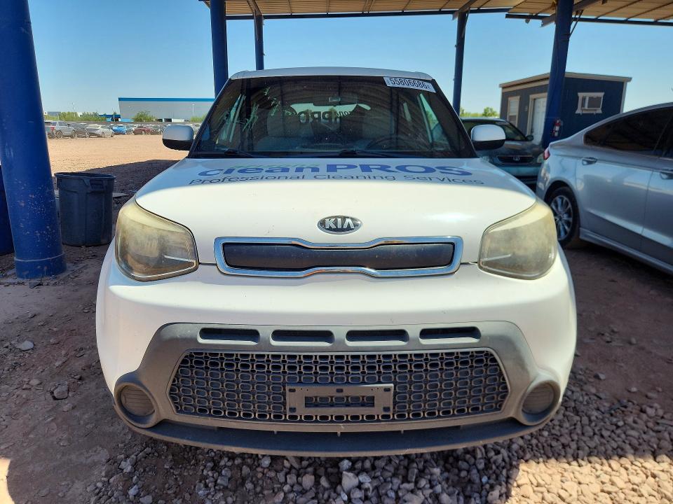 2016 Kia Soul VIN KNDJN2A24G7342960 COPART salvage auction — REAR END, Az - Cert Of Title - Salvage, sold $1,500 on 2026-07-07 (photo 5)