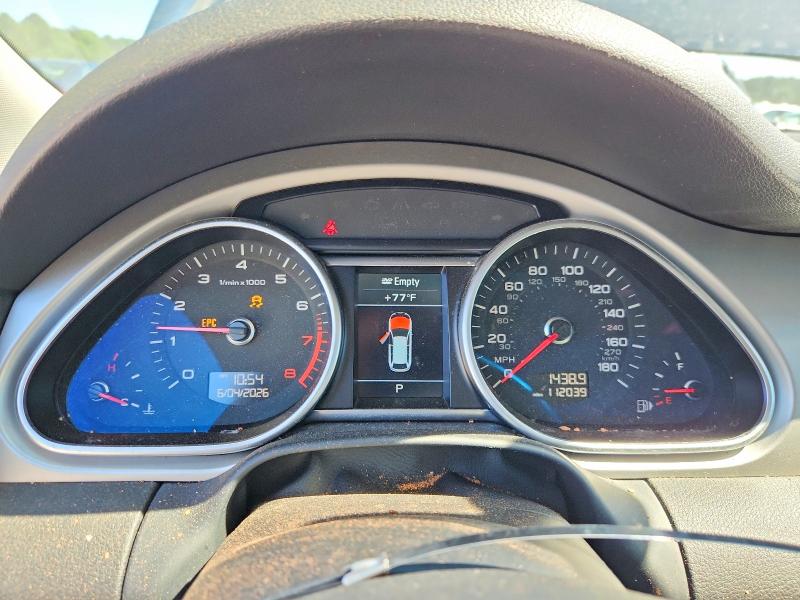 2015 Audi Q7 VIN WA1LGAFE9FD004979 COPART salvage auction — FRONT END, Ga - Cert Of Title-Salvage, sold $1,250 on 2026-07-09 (photo 9)