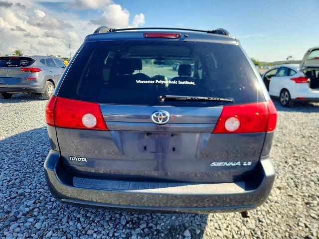 2008 Toyota Sienna VIN 5TDZK23C28S173546 COPART salvage auction — FRONT END, FL - CERTIFICATE OF TITLE, sold $650 on 2026-07-02 (photo 6)