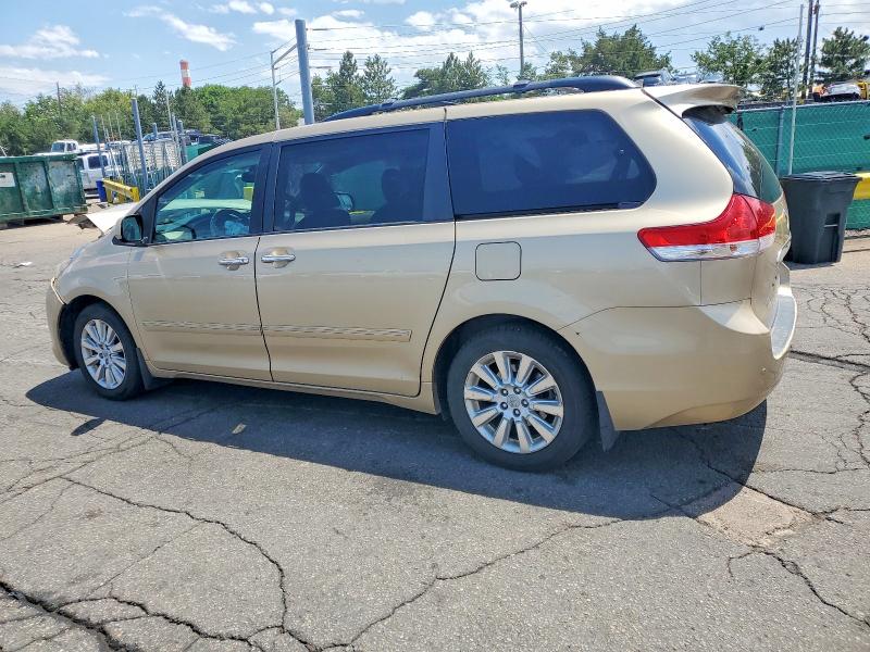 2011 Toyota Sienna VIN 5TDDK3DC9BS014965 COPART salvage auction — FRONT END, Co - Salvage Title, sold $425 on 2026-07-28 (photo 2)