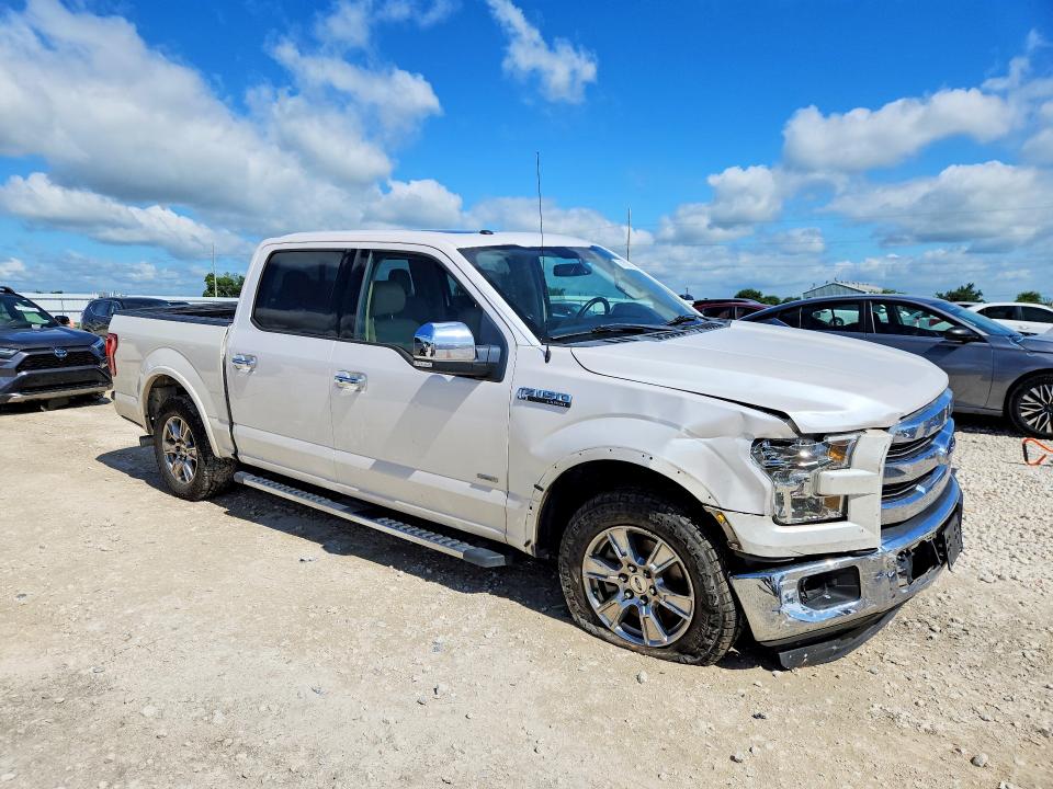 2016 Ford F-150 VIN 1FTEW1CG0GKF08292 COPART salvage auction — FRONT END, Tx - Salvage Vehicle Title, sold $5,900 on 2026-07-23 (photo 4)