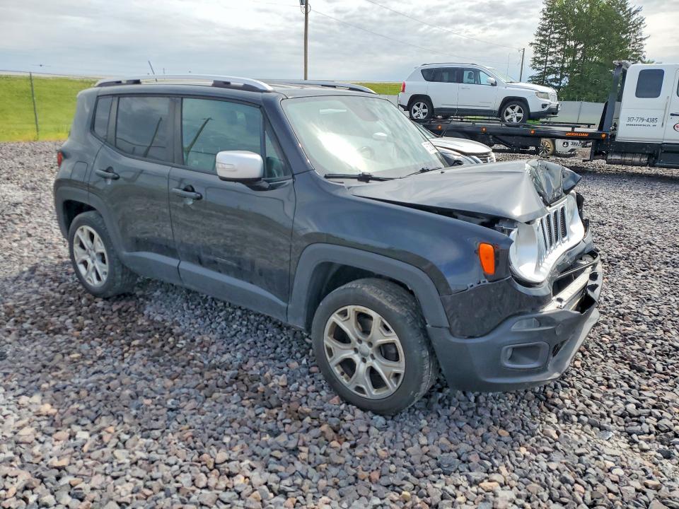 2015 Jeep VIN ZACCJBDT0FPB67465 COPART salvage auction — FRONT END, In - Cert Of Title-Salvage Title, sold $650 on 2026-07-28 (photo 4)