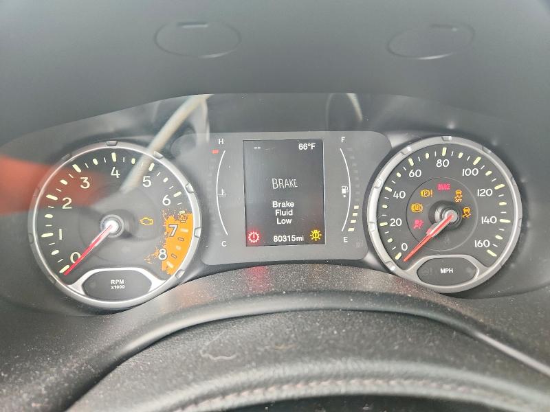 2016 Jeep Renegade VIN ZACCJBBT1GPD53736 COPART salvage auction — FRONT END, Pa - Certificate Of Salvage, sold $250 on 2026-08-03 (photo 9)