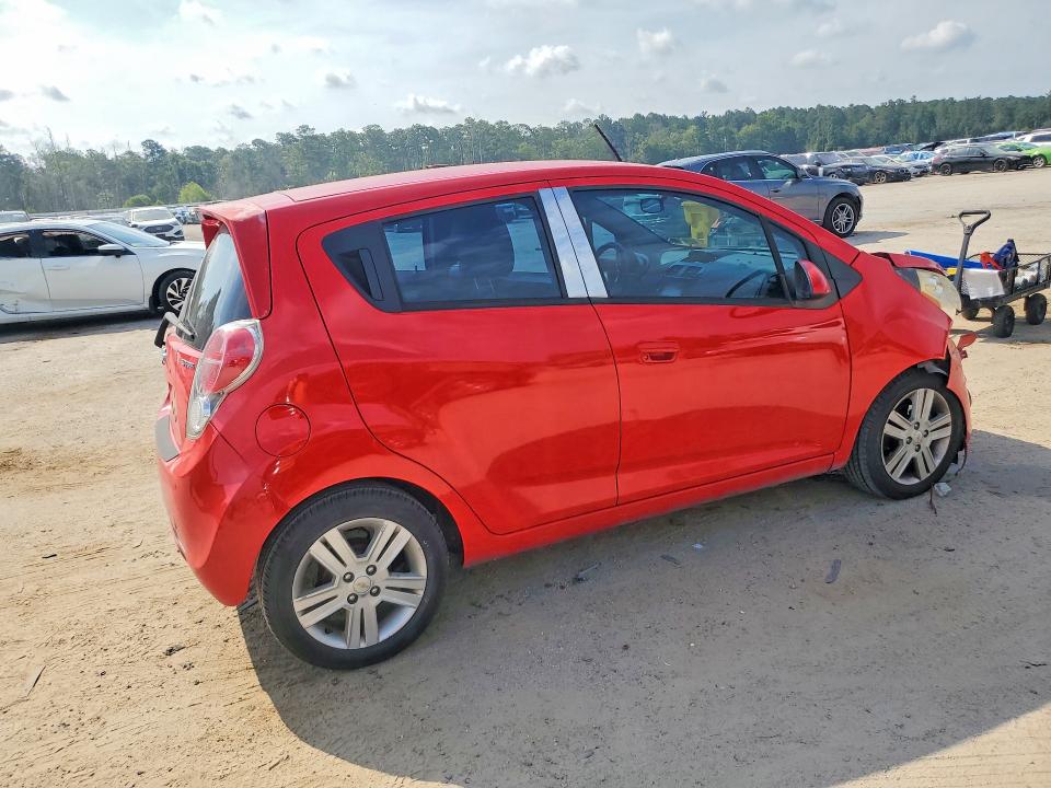 2015 Chevrolet Spark VIN KL8CD6S99FC719781 COPART salvage auction — FRONT END, Sc - Cert Of Title-Salvage, sold $200 on 2026-07-27 (photo 3)