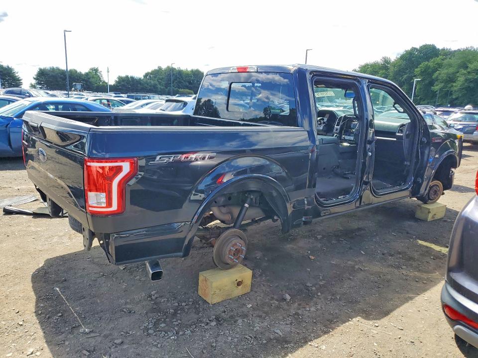 2016 Ford VIN 1FTEW1CG7GFA68127 COPART salvage auction — STRIPPED, CT - CERT OF TITLE-SALVAGE, sold $1,250 on 2026-07-02 (photo 3)