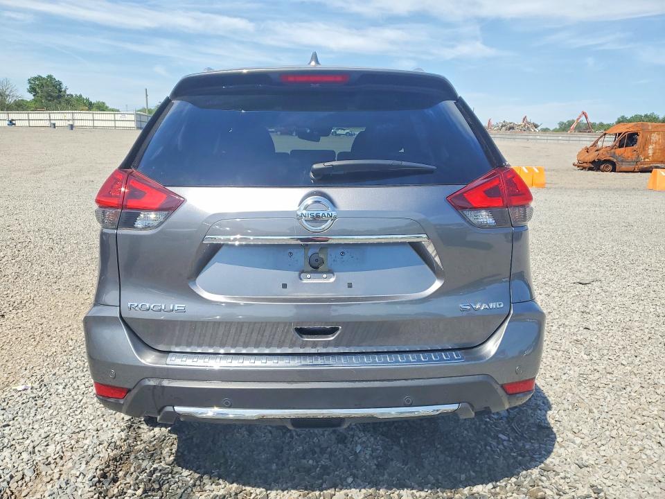 2019 Nissan Rogue VIN JN8AT2MV7KW379063 COPART salvage auction — FRONT END, Nj - Cert Of Title-Salvage, sold $3,750 on 2026-07-17 (photo 6)