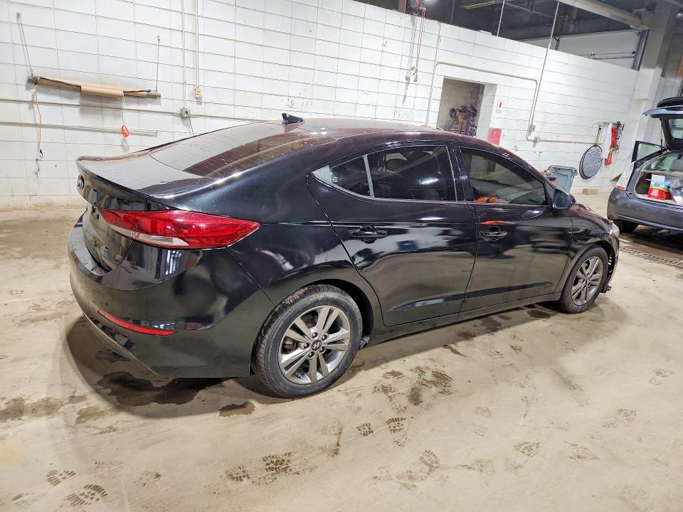 2018 Hyundai VIN KMHD84LF9JU620756 COPART salvage auction — HAIL, TX - SALVAGE VEHICLE TITLE, sold $1,050 on 2026-07-28 (photo 3)