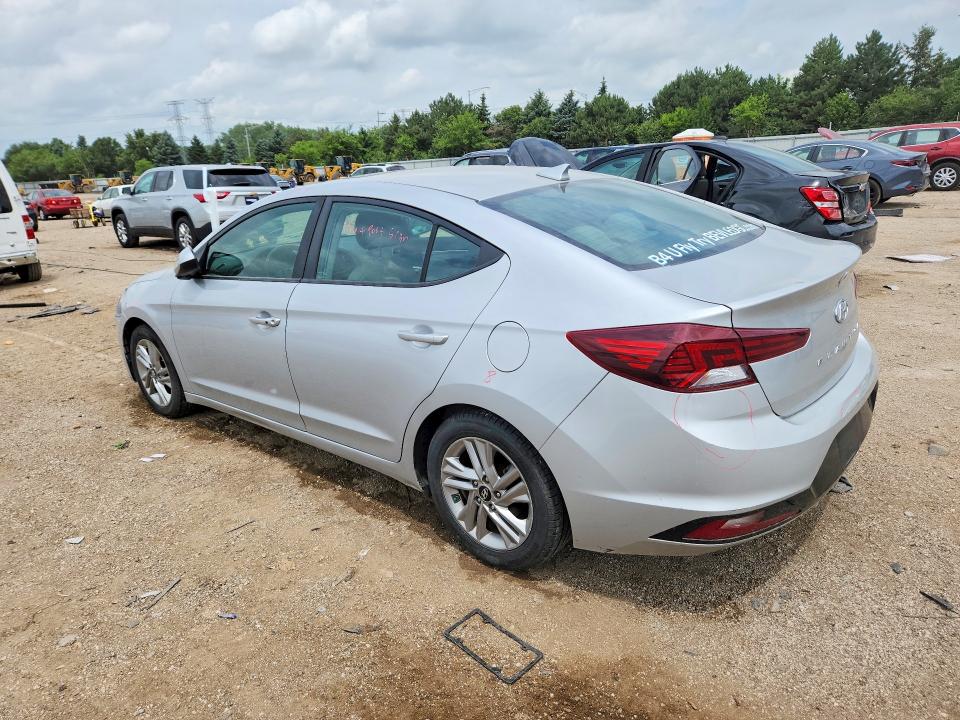 2019 Hyundai Elantra VIN KMHD84LF6KU771345 COPART salvage auction — FRONT END, Il - Salvage Certificate, sold $325 on 2026-07-28 (photo 2)