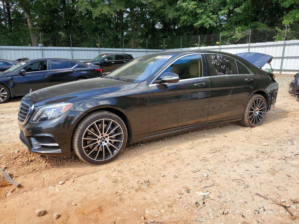 2016 Mercedes-benz S-klasse VIN WDDUG8CB3GA236936 COPART salvage auction — REAR END, Ga - Cert Of Title-Salvage, sold $9,700 on 2026-07-28 (photo 1)