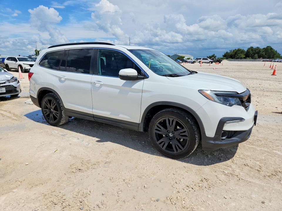 2021 Honda VIN 5FNYF5H26MB030549 COPART salvage auction — WATER/FLOOD, Tx - Salvage Title-Flood Damage, sold $8,500 on 2026-07-30 (photo 4)