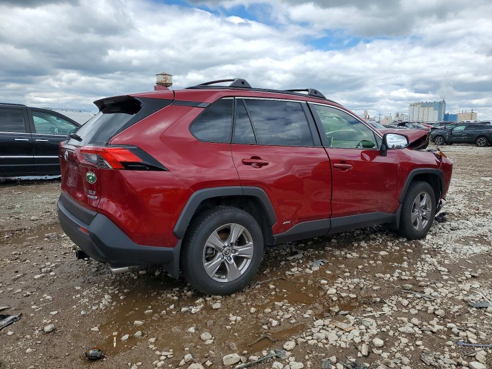 2023 Toyota Rav 4 VIN JTMRWRFV2PD172773 COPART salvage auction — FRONT END, Il - Salvage Certificate, sold $9,600 on 2026-07-31 (photo 3)