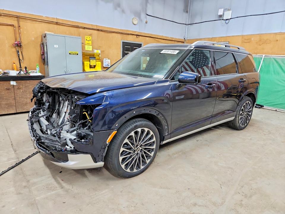 2026 Hyundai Palisade VIN KM8RMESA2TU046694 COPART salvage auction — FRONT END, Mi - Certificate Of Title, sold $18,100 on 2026-07-15 (photo 1)