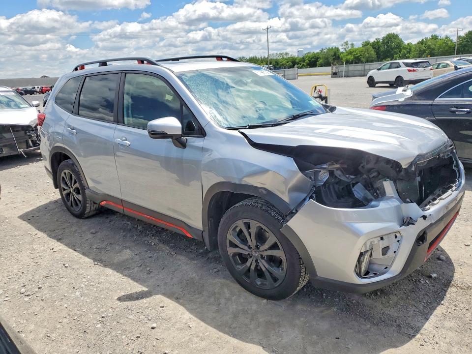2019 Subaru Forester VIN JF2SKAJC0KH418131 COPART salvage auction — FRONT END, Ny - Mv-907A Salvage Certificate, sold $3,000 on 2026-07-06 (photo 4)