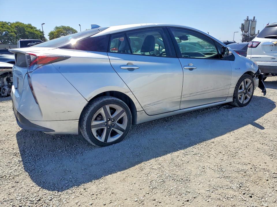2016 Toyota Prius VIN JTDKARFU6G3001022 COPART salvage auction — FRONT END, Ca - Salvage Certificate, sold $3,100 on 2026-07-28 (photo 3)