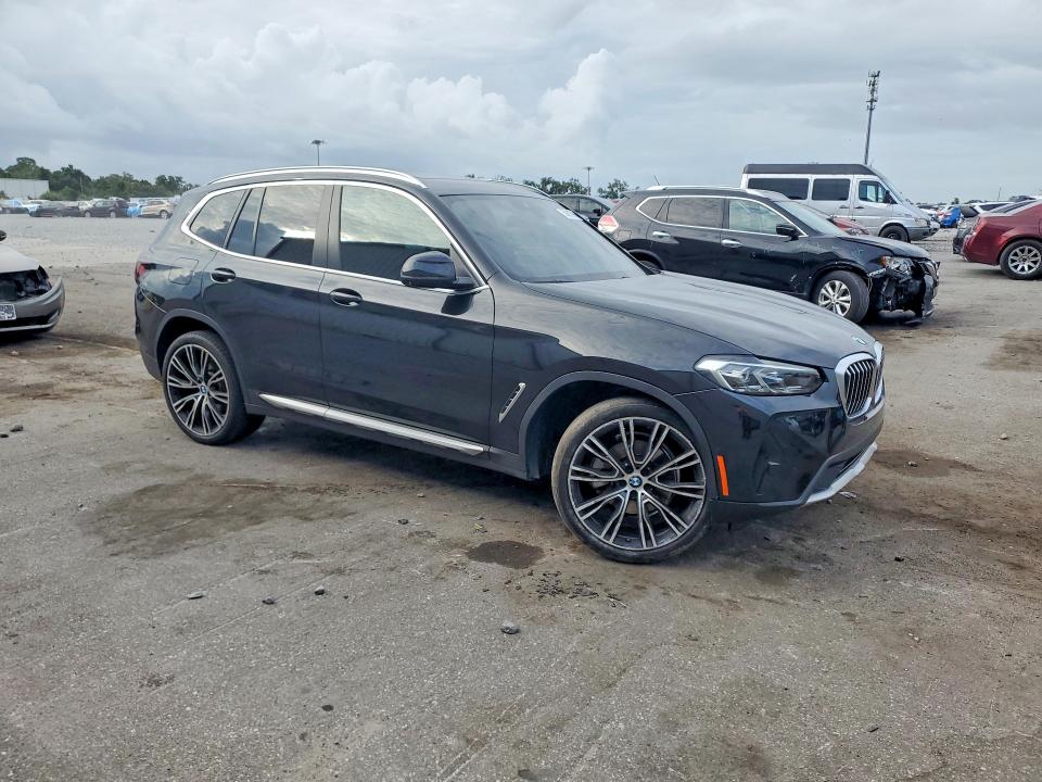 2023 BMW X3 VIN 5UX43DP04P9P51550 COPART salvage auction — UNDERCARRIAGE, Fl - Cert Of Title Slvg Rebuildable, sold $17,100 on 2026-07-13 (photo 4)