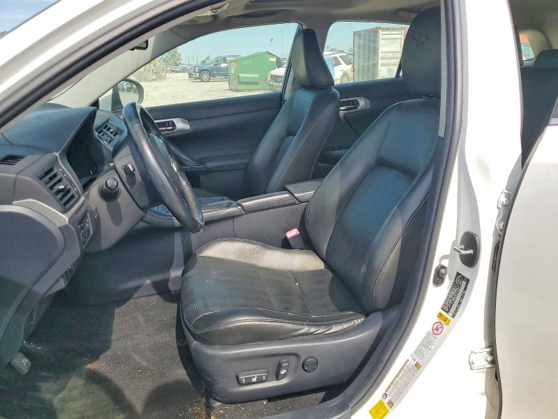 2013 Lexus Ct VIN JTHKD5BH9D2134267 COPART salvage auction — FRONT END, In - Cert Of Title-Salvage Title, sold $2,700 on 2026-07-24 (photo 7)