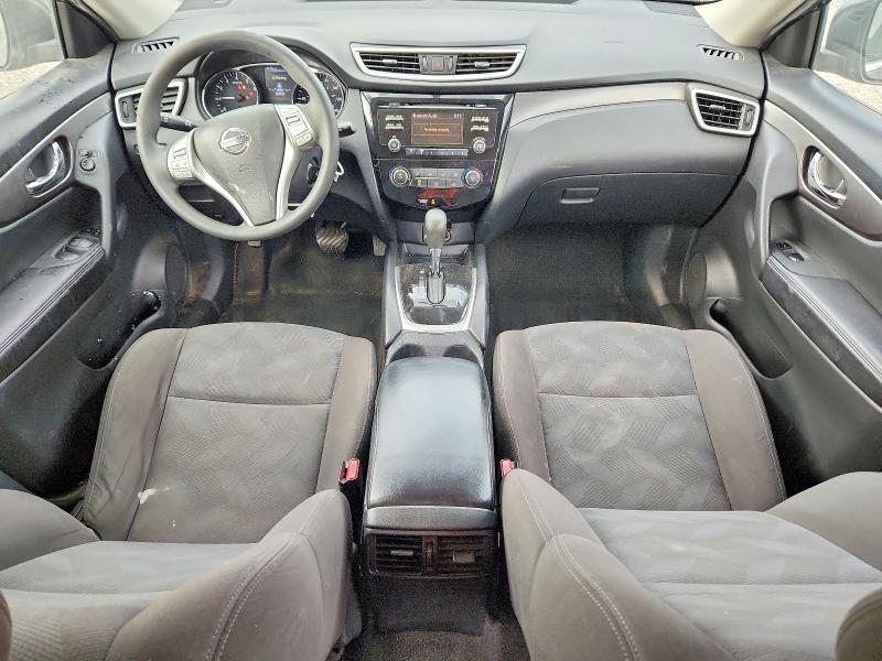 2016 Nissan Rogue VIN KNMAT2MTXGP609982 COPART salvage auction — REAR END, Nc - Salvage Certificate Of Title, sold $700 on 2026-07-13 (photo 8)