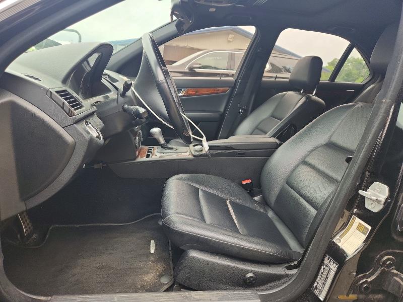 2011 Mercedes-benz C class VIN WDDGF8BB7BR182360 COPART salvage auction — FRONT END, Ma - Cert Of Title-Salvage, sold $475 on 2026-07-09 (photo 7)