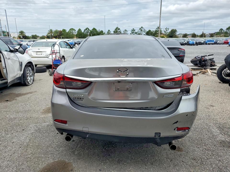 2014 Mazda 6 VIN JM1GJ1V64E1122831 COPART salvage auction — REAR END, Fl - Cert Of Title Slvg Rebuildable, sold $1,000 on 2026-07-14 (photo 6)