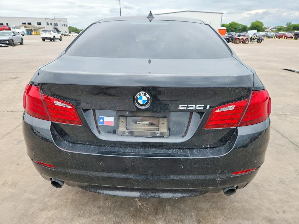 2011 BMW 5 series VIN WBAFR7C56BC805922 COPART salvage auction — FRONT END, Tx - Salvage Vehicle Title, sold $175 on 2026-07-30 (photo 6)