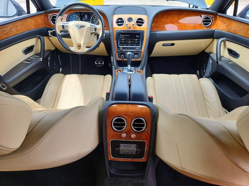 2014 Bentley Flying spur VIN SCBEC9ZA6EC088283 COPART salvage auction — FRONT END, Fl - Cert Of Title Slvg Rebuildable, sold $21,300 on 2026-08-13 (photo 8)
