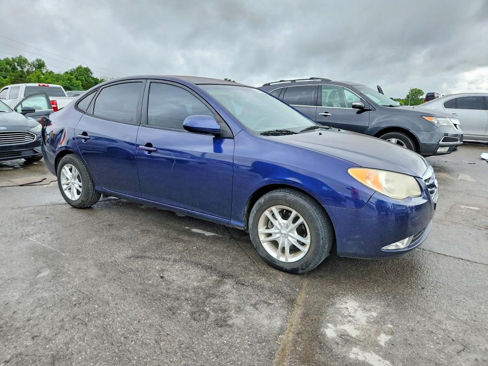 2010 Hyundai Elantra VIN KMHDU4AD7AU179366 COPART salvage auction — REAR END, Tn - Salvage Certificate, sold $725 on 2026-07-06 (photo 4)