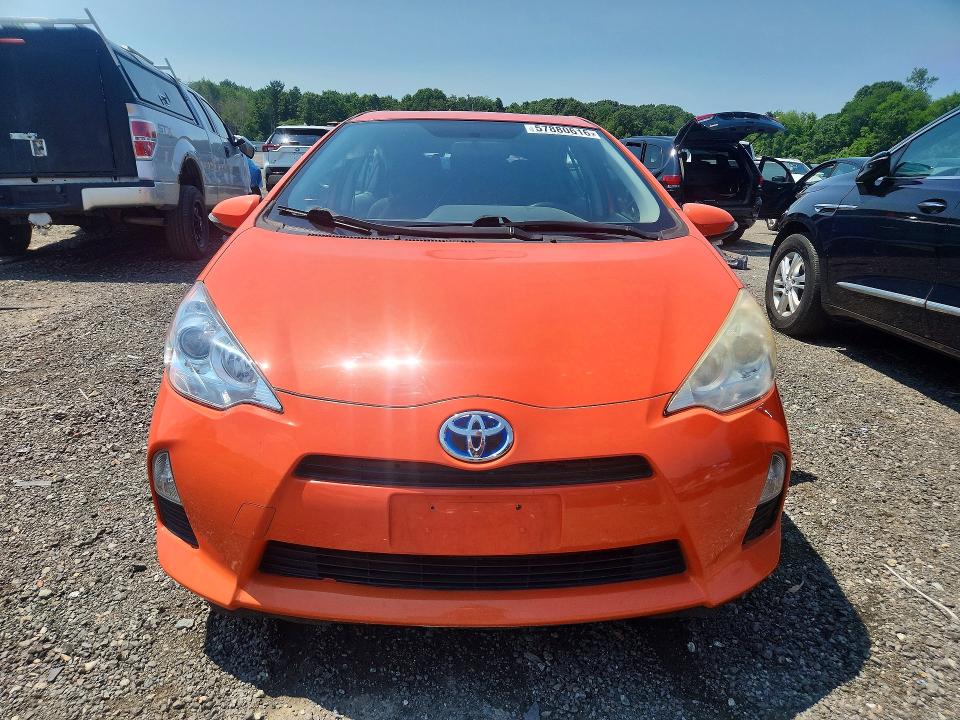 2013 Toyota Prius VIN JTDKDTB36D1039570 COPART salvage auction — REAR END, Ma - Cert Of Title-Reconstrctd Coll, sold $675 on 2026-07-29 (photo 5)