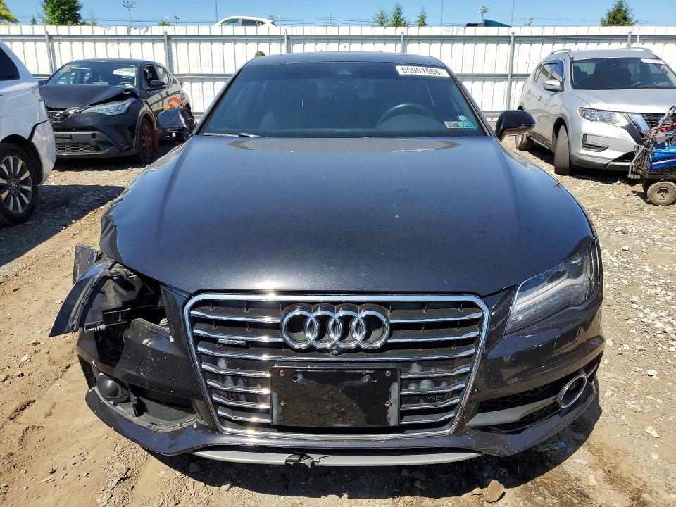2014 Audi A7 VIN WAU2GAFC5EN112702 COPART salvage auction — FRONT END, PA - CERTIFICATE OF SALVAGE, sold $3,050 on 2026-07-20 (photo 5)