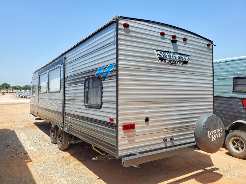 2022 Foresriver VIN 4X4TSMC27N7428328 COPART salvage auction — HAIL, MO - SALVAGE CERTIFICATE OF TITLE, sold $9,900 on 2026-07-16 (photo 3)