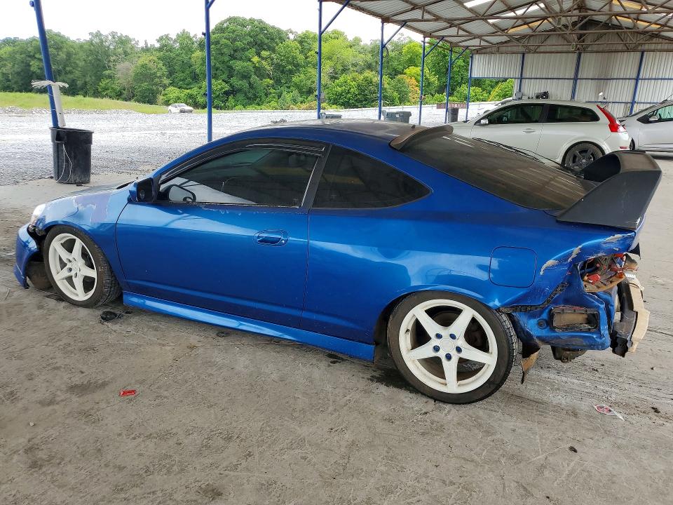 2005 Acura Rsx VIN JH4DC53875S013684 COPART salvage auction — REAR END, Ga - Cert Of Title-Salvage, sold $1,900 on 2026-07-09 (photo 2)