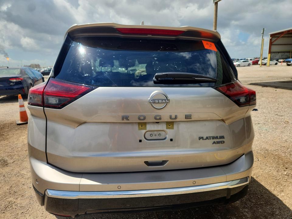 2026 Nissan Rogue VIN JN8BT3DD5TW476538 COPART salvage auction — SIDE, TX - NONREPAIRABLE TITLE, sold $3,050 on 2026-07-27 (photo 6)