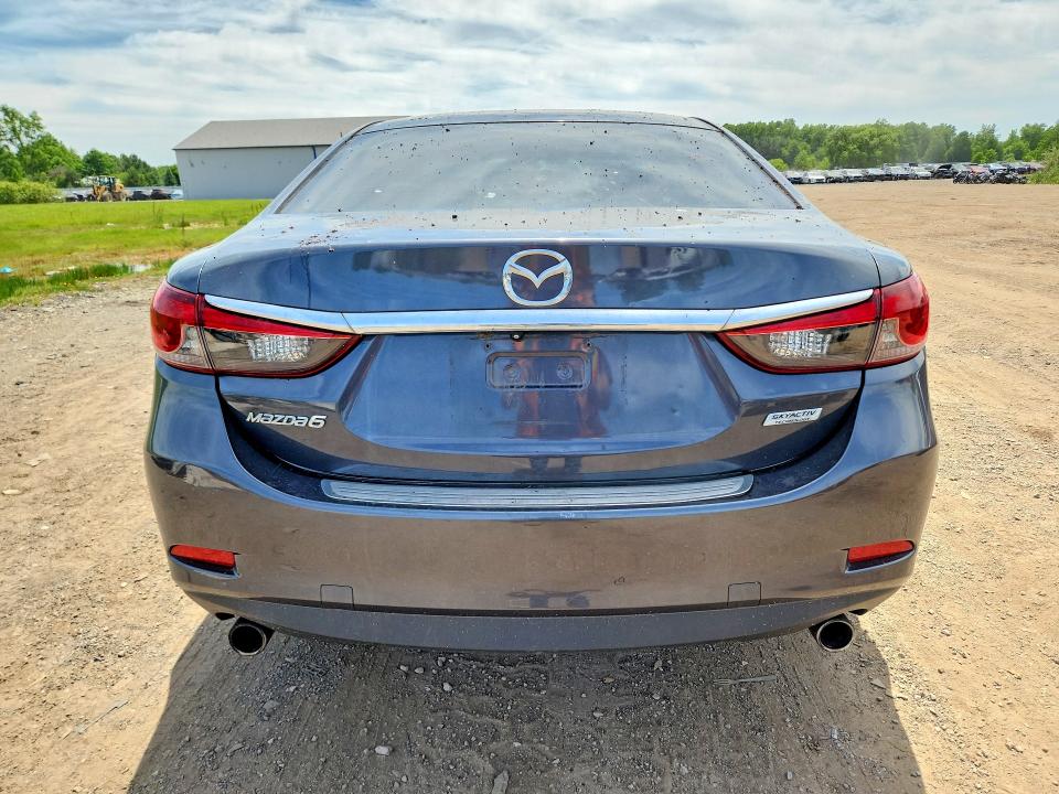 2014 Mazda 6 VIN JM1GJ1U65E1146508 COPART salvage auction — HAIL, Oh - Cert Of Title-Salvage, sold $1,400 on 2026-07-06 (photo 6)