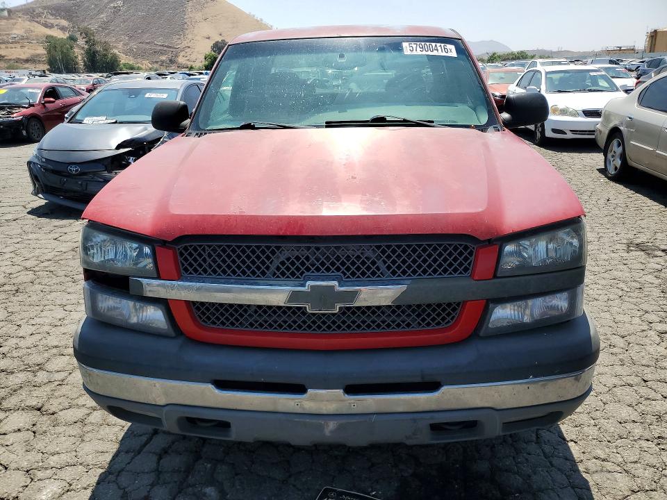 2005 Chevrolet Silverado 1500 VIN 2GCEC19V651274056 COPART salvage auction — REAR END, Ca - Dis/Dlr/Exp Only Clean Title, sold $900 on 2026-07-03 (photo 5)